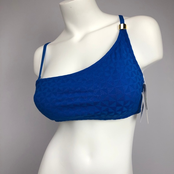 Bleu Rod Beattie Textured Asymmetrical Bik… - Picture 2 of 5